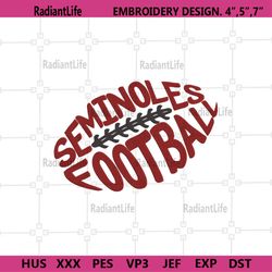 Seminoles Football Logo Machine Embroidery Design, Seminoles Logo embroidery Download