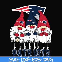 Gnomes New England Patriots svg, Gnomes svg, Patriots svg, png, dxf, eps digital file NNFL0307019