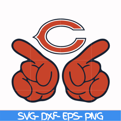 Chicago Bears svg, Bears svg, Sport svg, Nfl svg, png, dxf, eps digital file NFL111029T