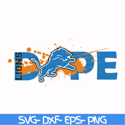 Detroit Lions svg, Sport svg, Nfl svg, png, dxf, eps digital file NFL2410202044T