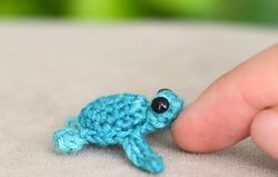 Mini Turtle Amigurumi Crochet Patterns, Crochet Pattern