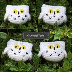 Snowy Owl Amigurumi Crochet Patterns, Crochet Pattern