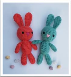 Crochet Bunny Amigurumi Crochet Patterns, Crochet Pattern