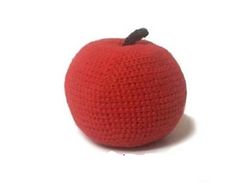 Apple Amigurumi Crochet Patterns, Crochet Pattern