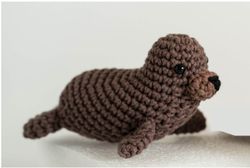 Baby Walrus Wally Amigurumi Crochet Patterns, Crochet Pattern