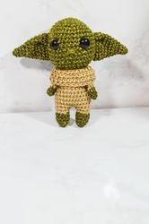 Baby Yoda Amigurumi Crochet Patterns, Crochet Pattern 1