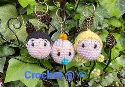Children Baby Keychains Amigurumi Crochet Patterns, Crochet Pattern