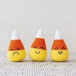 Cutest Candy Corn Amigurumi Crochet Patterns, Crochet Pattern