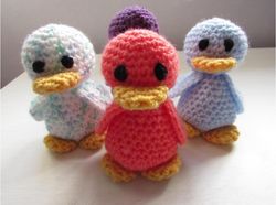 Dave the Duck Amigurumi Crochet Patterns, Crochet Pattern