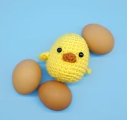Easter Chick Amigurumi Crochet Patterns, Crochet Pattern