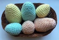 Easter Eggs Amigurumi Crochet Patterns, Crochet Pattern