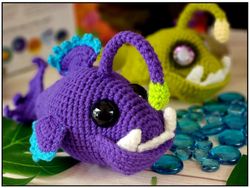Erebus Fish Amigurumi Crochet Patterns, Crochet Pattern