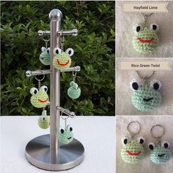 Frog Keychain Amigurumi Crochet Patterns, Crochet Pattern