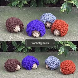 Hedgehog Amigurumi Crochet Patterns, Crochet Pattern
