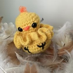 Larry the chick Amigurumi Crochet Patterns, Crochet Pattern