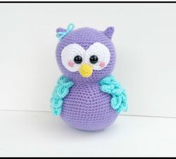 Olivia the owl Amigurumi Crochet Patterns, Crochet Pattern