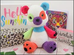 Panda bear Amigurumi Crochet Patterns, Crochet Pattern