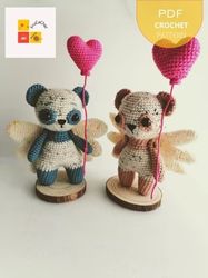 Pandine Pandina Amigurumi Crochet Patterns, Crochet Pattern