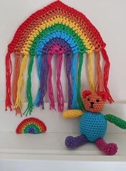 Rainbow Bear Amigurumi Crochet Patterns, Crochet Pattern