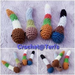 Scrappy Worms Amigurumi Crochet Patterns, Crochet Pattern