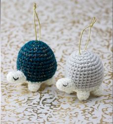 Twinkle Turtle Ornaments Amigurumi Crochet Patterns, Crochet Pattern