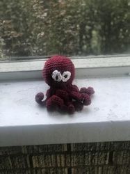 Xavier the Octopus Amigurumi Crochet Patterns, Crochet Pattern