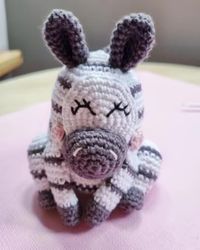 Zady the Zebra Amigurumi Crochet Patterns, Crochet Pattern