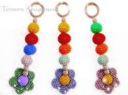 flower pendant Amigurumi Crochet Patterns, Crochet Pattern