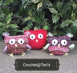 Scruffy Owls Amigurumi Crochet Patterns, Crochet Pattern