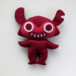 Endless alphabet Monsters Felt toys, Endless Numbers - Scampi Monster