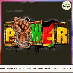 Digital PNG File - Power  PNG Download, PNG File, Printable PNG, Instant Download