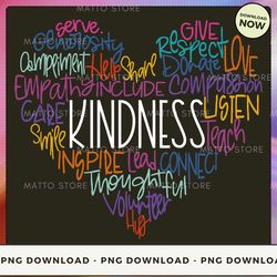 Kindness Heart PNG Download, Instant Download Matto Store 95
