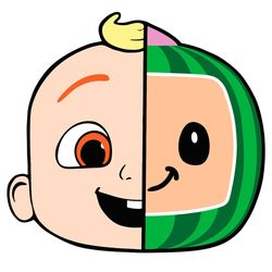 cute baby shower boy face and cute melon face funny baby svg