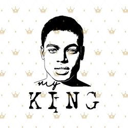 My king Svg, Melanin Svg, Afro Man Svg, Black King svg, Cool Svg