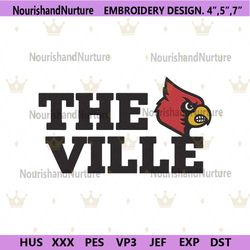 Louisville Cardinals Embroidery Files, NCAA Embroidery Files, Louisville Cardinals File