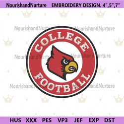 NCAA Louisville Cardinals Team Embroidery Files, Louisville Cardinals File Embroidery