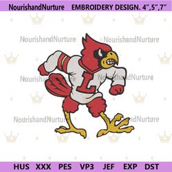 Louisville Cardinals Iconic Embroidery Files, Louisville Cardinals Embroidery Download File