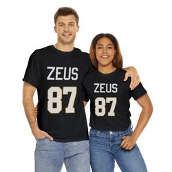 Limited Edition Zeus 87 Jersey Style Shirt, Kansas City Chiefs Shirt, Mug, Hoodie _amp_ Wall Tapestr
