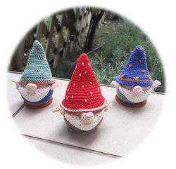 gnome Amigurumi Crochet Patterns, Crochet Pattern