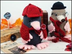 Mole Amigurumi Crochet Patterns, Crochet Pattern