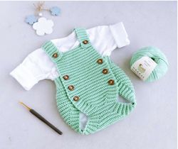 Baby Romper,  Amigurumi PDF Pattern toys patterns