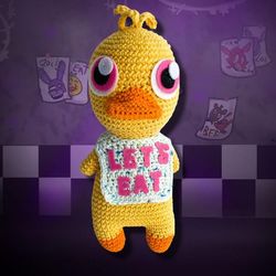 Chica the Chicken Amigurumi Crochet Patterns, Crochet Pattern