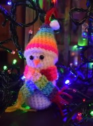 Snowman Decoration Amigurumi Crochet Patterns, Crochet Pattern