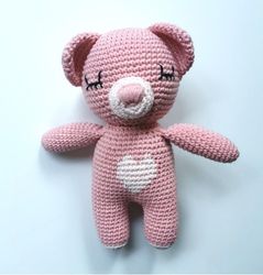 Love thy Bear Amigurumi Crochet Patterns, Crochet Pattern