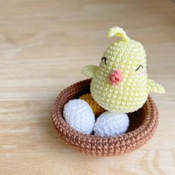 Olives Baby Chick Amigurumi Crochet Patterns, Crochet Pattern