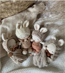 Baby Bunny,  Amigurumi PDF Pattern toys patterns