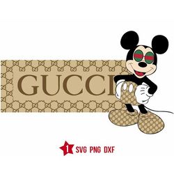 Gucci Mickey Mouse Fashion svg, Mickey Mouse Fashion svg, Mickey Mouse Birthday svg, Mickey Mouse Mickey svg