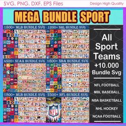 Sport Mega Bundle Svg, American Sport Svg, Sport Bundle Svg