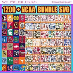 1200 Files NCAA Bundle Svg, NCAA Bundle Svg, NCAA Sport Svg