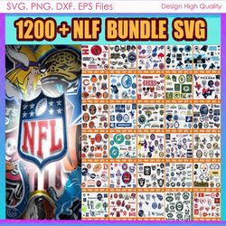 1200 Files Bundle NFL Svg, NFL Bundle Svg, Sport Bundle Svg